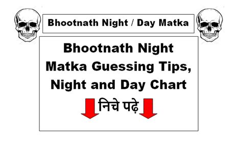 bhootnath matka guessing